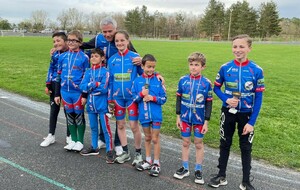 Les petits bleus à Damazan