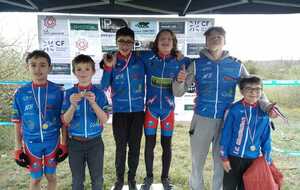 De beaux podiums pour nos vététistes en terre charentaise
